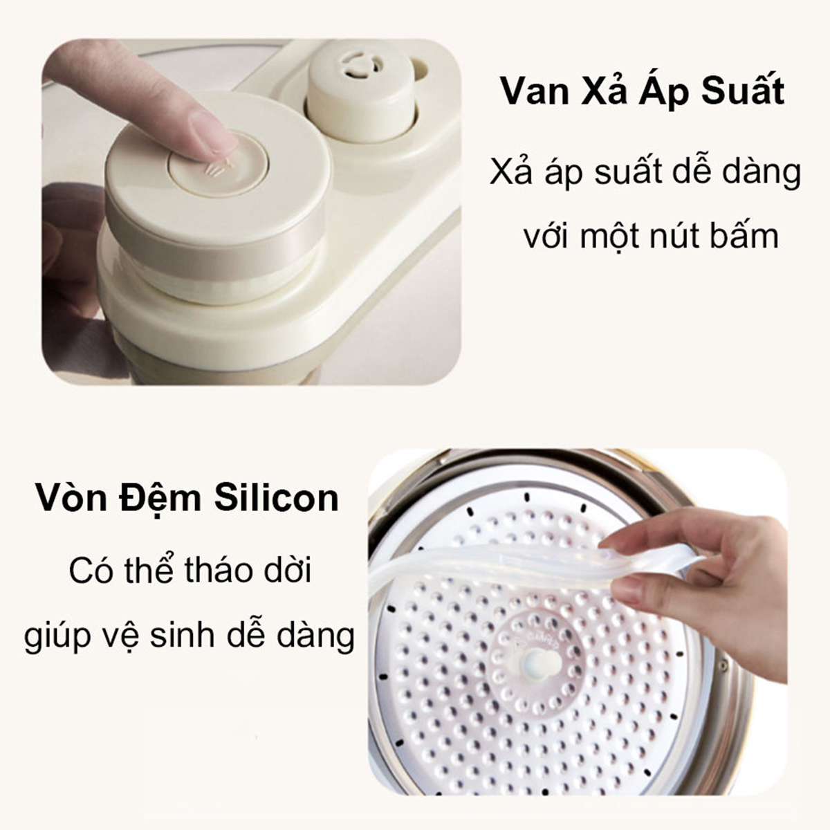 Nồi áp suất đa năng 4L Bear YLB-C40U5