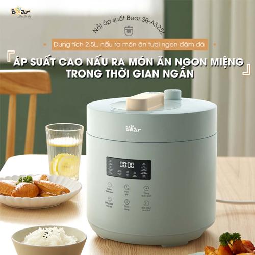 Nồi Áp Suất 2 5L Bear SB-AS25L