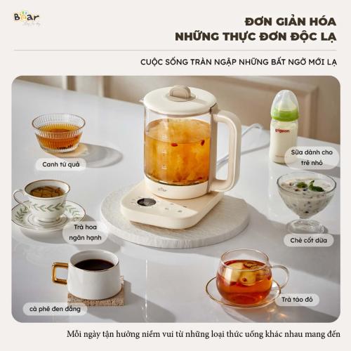 Bình pha trà giữ nhiệt 1 5L Bear SB-PT15K