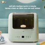 Máy tiệt trùng bình sữa 9L Bear SB-MTT17