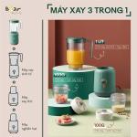 Máy xay sinh tố đa năng Bear BL-B10V2 kèm 2 cối bé