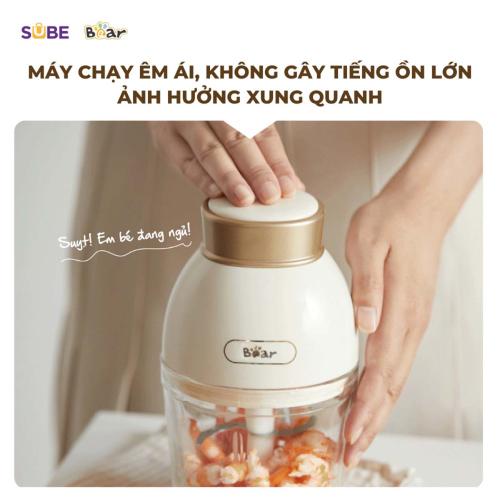 Máy xay ăn dặm 0 6L Bear QSJ-D02Q1