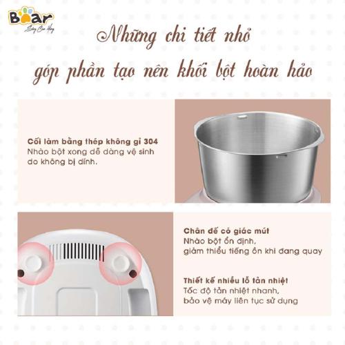 Máy nhào bột tự động 5L Bear DM- B50V1