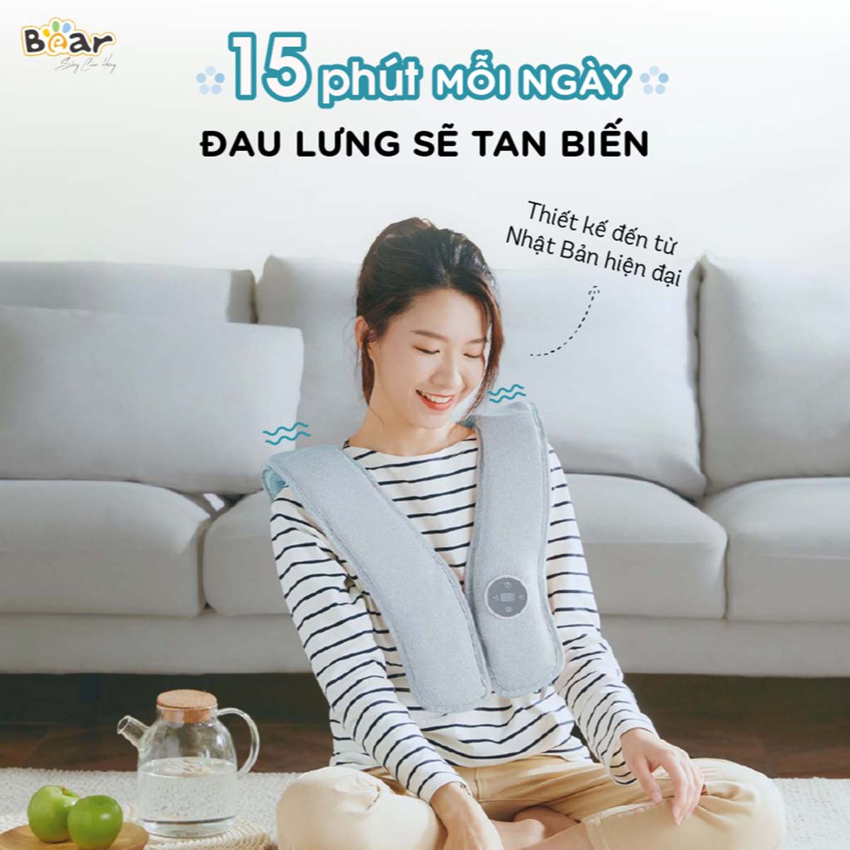 Máy đấm lưng massage Bear MA-B01V1