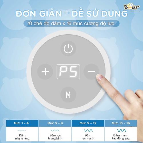 Máy đấm lưng massage Bear MA-B01V1