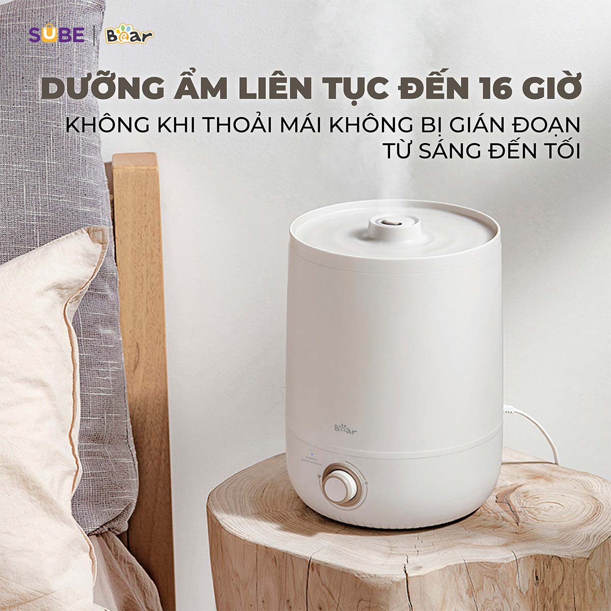 Máy Phun Sương Tạo Độ Ẩm Bear JSQ-C45U1