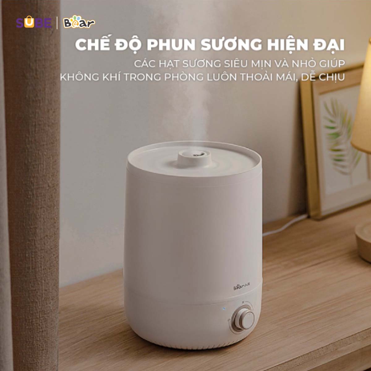 Máy Phun Sương Tạo Độ Ẩm Bear JSQ-C45U1