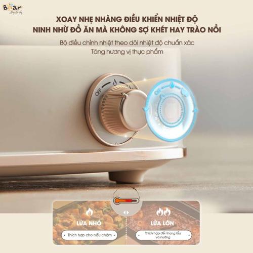 Nổi lẩu nướng đa năng 2 khay Bear SB-NL45K