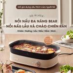 Nổi lẩu nướng đa năng 2 khay Bear SB-NL45K