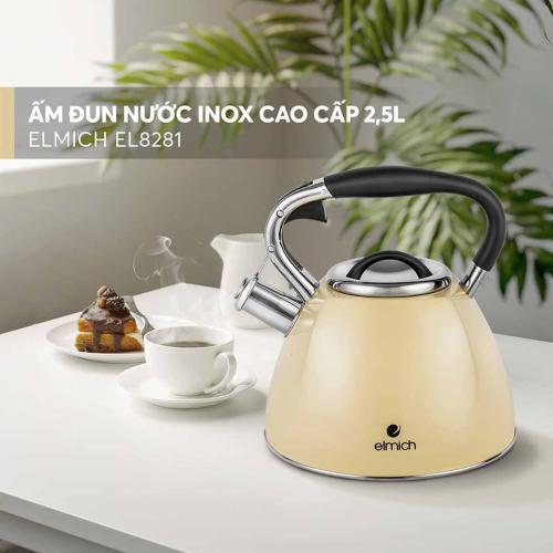 Ấm đun nước Inox cao cấp Elmich 2 5L El8281