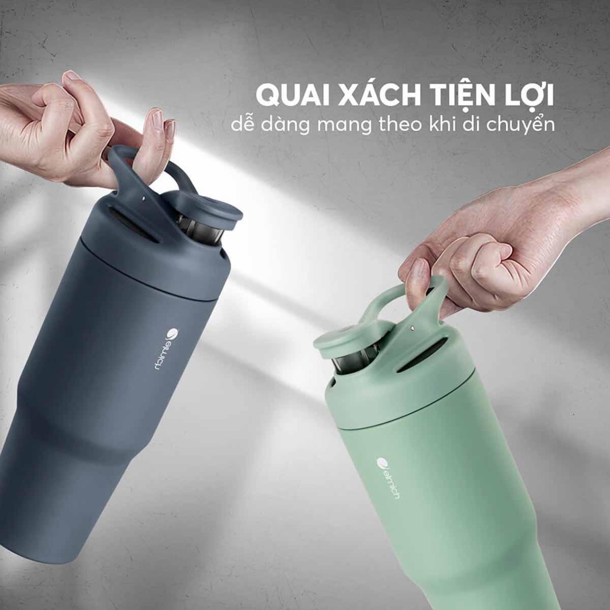 Bình giữ nhiệt 900ml inox 304 Elmich EL8309