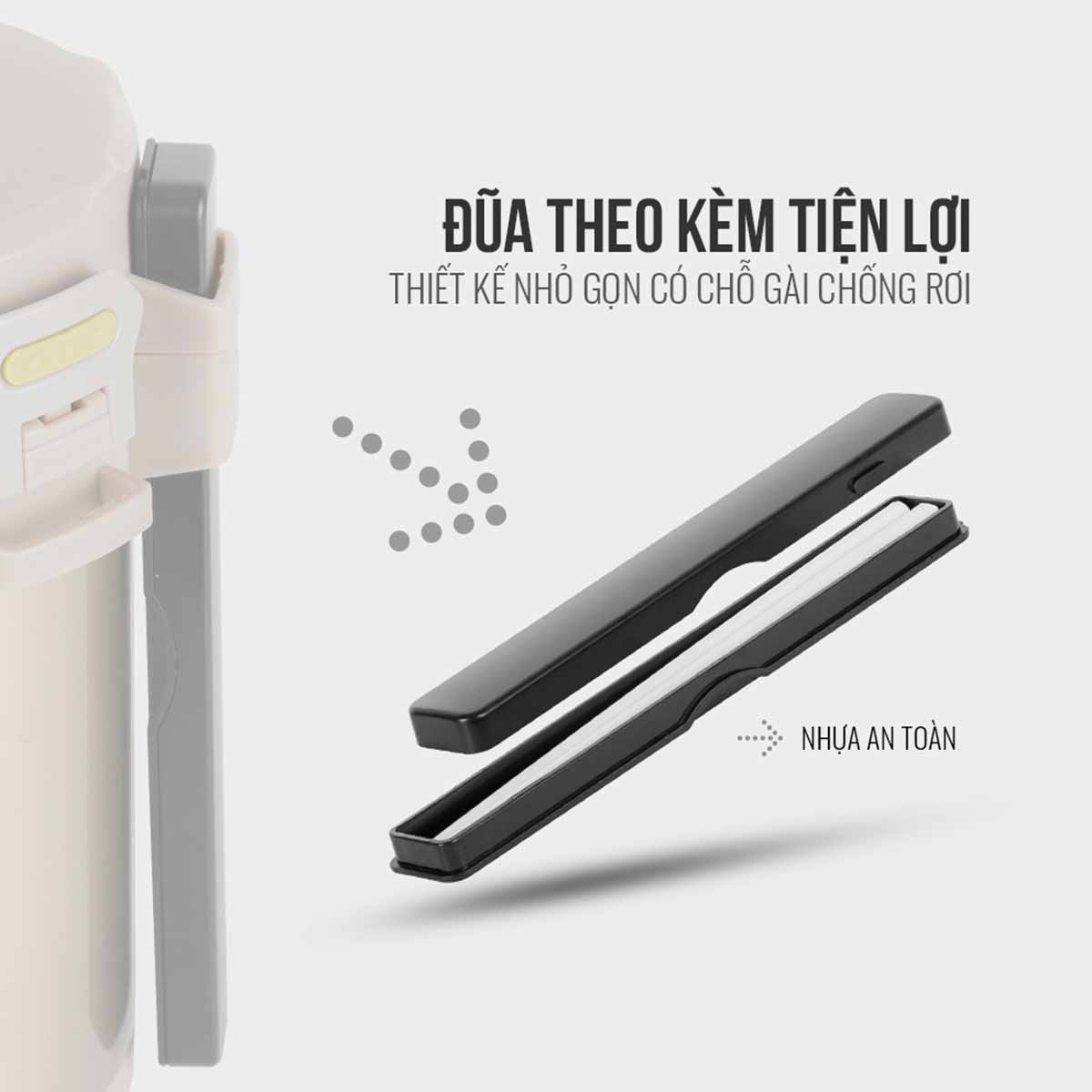 Hộp đựng cơm giữ nhiệt inox 304 Elmich EL8293 1 8 lít