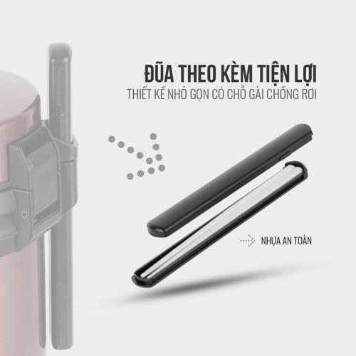 Hộp đựng cơm giữ nhiệt 4 tầng 2 lít Elmich EL8294