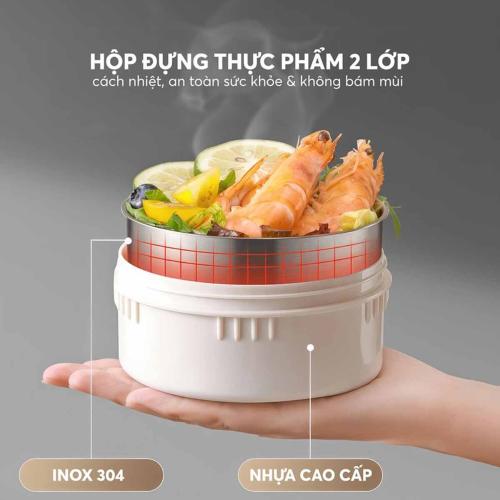 Hộp cơm giữ nhiệt 3 tầng 2 lít Elmich EL8303