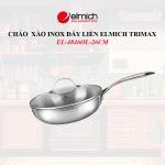 Chảo xào inox đáy liền Elmich Trimax EL-4846OL size 26cm