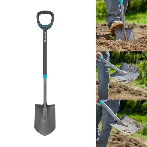 Xẻng trồng cây cán dài 117cm Gardena 17012-20