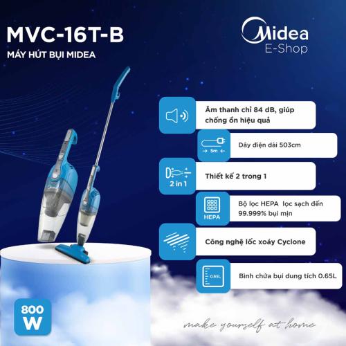 Máy hút bụi cầm tay Midea MVC-16T-B