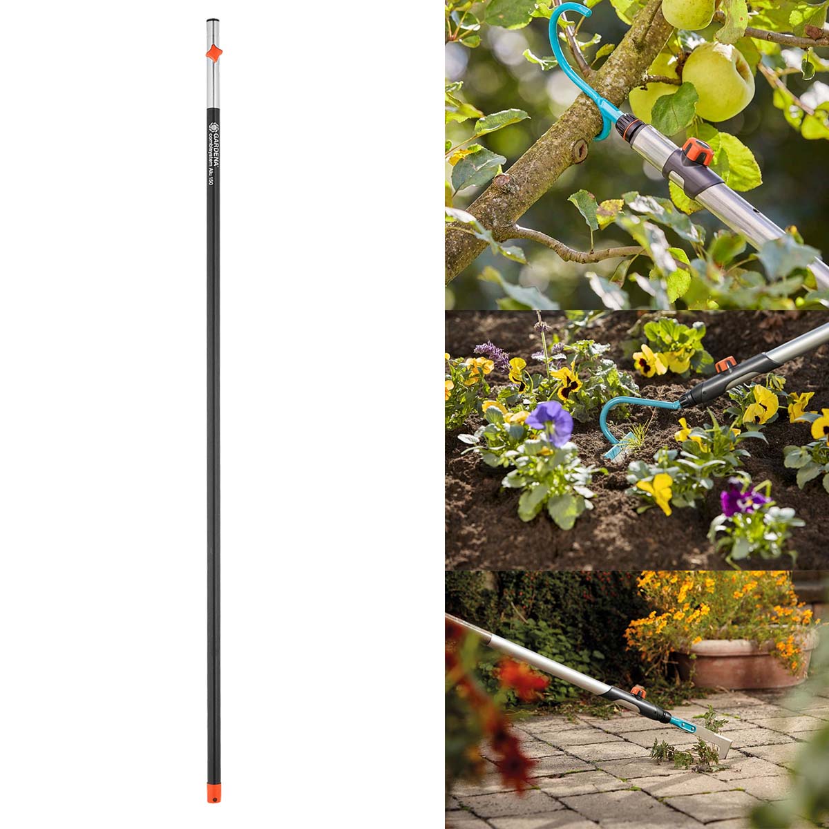 Cán nhôm làm vườn dài 130cm Gardena 03713-20