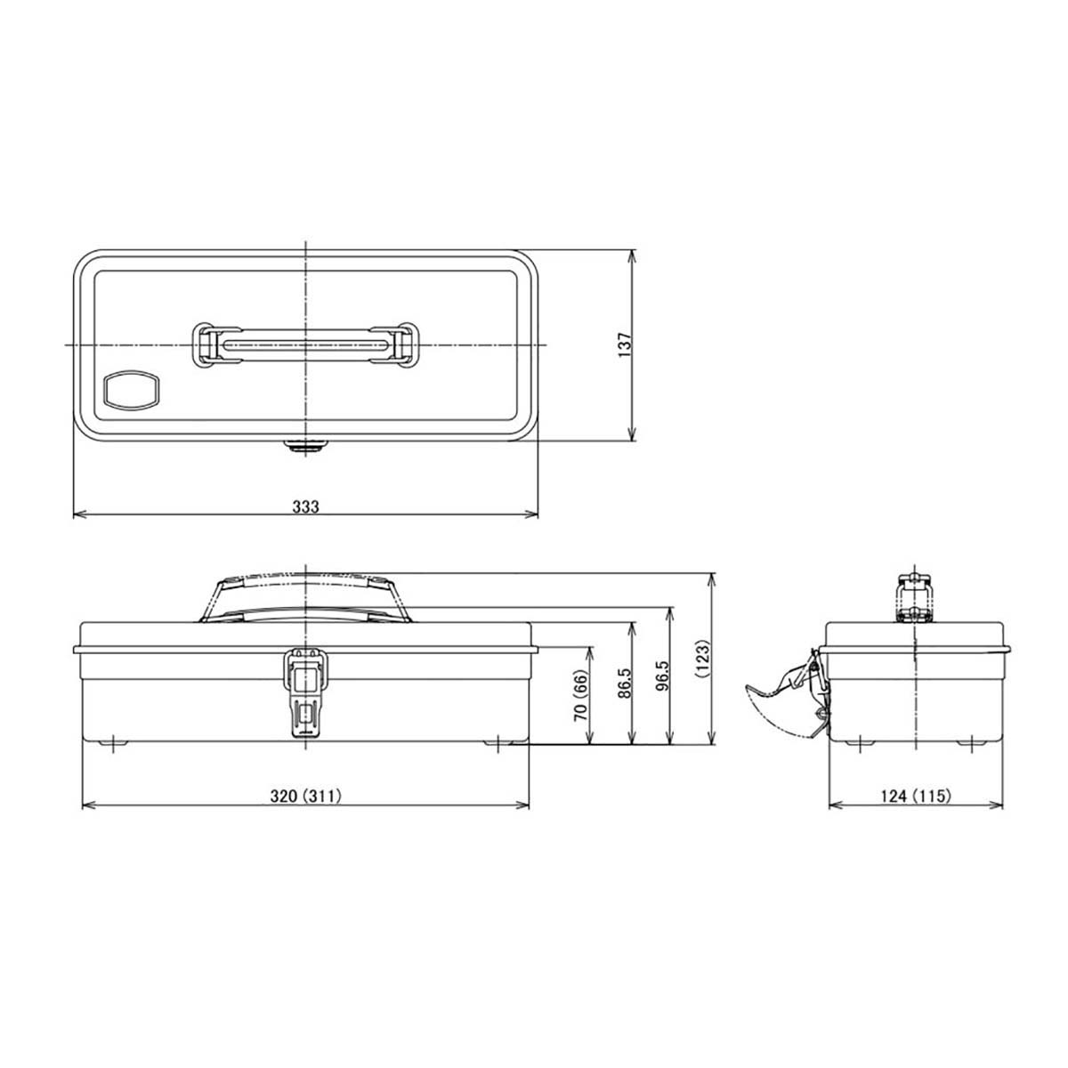 Hộp đựng dụng cụ TOYO Nhật Bản T-320