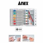 Bộ 6 tô vít 2 cạnh sửa chữa điện tử No.700 Anex
