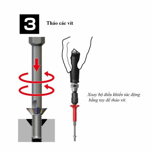 Bộ tô vít đóng tháo vít toét M2 M4 No 1903-NS Anex