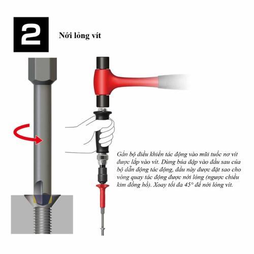 Bộ tô vít đóng tháo vít toét M2 M4 No 1903-NS Anex