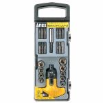 Anex - Bộ tay vặn chữ T tự động 23 chi tiết No.2000