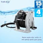 Bộ vòi thu rút tưới vườn Takagi Mercury 2 Twister (CG) 15m RT215CG