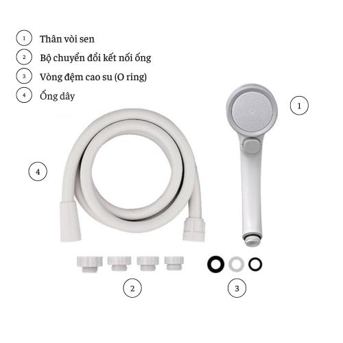 Vòi sen tắm WS có nút dừng Takagi (JSB121AS)