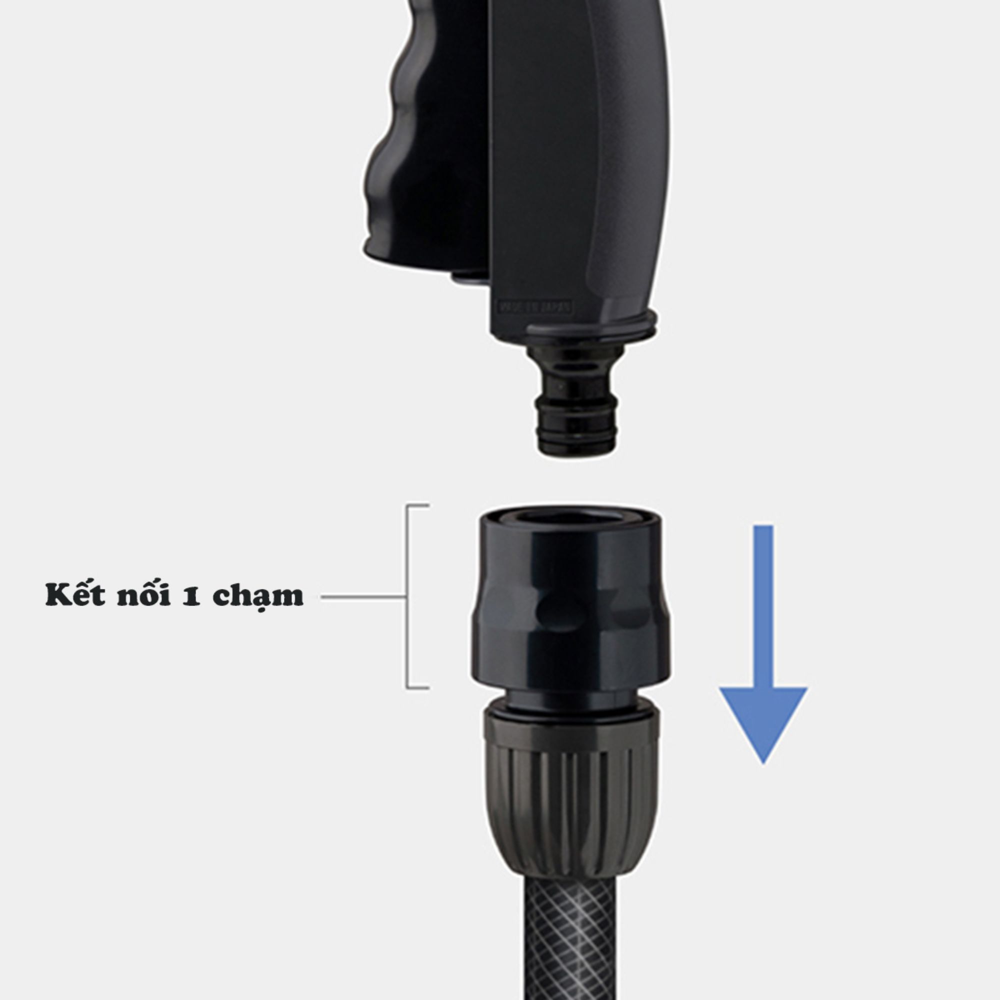 Bộ vòi thu rút tưới vườn Takagi Mercury 2 Twister (CG) 30m RT330CG