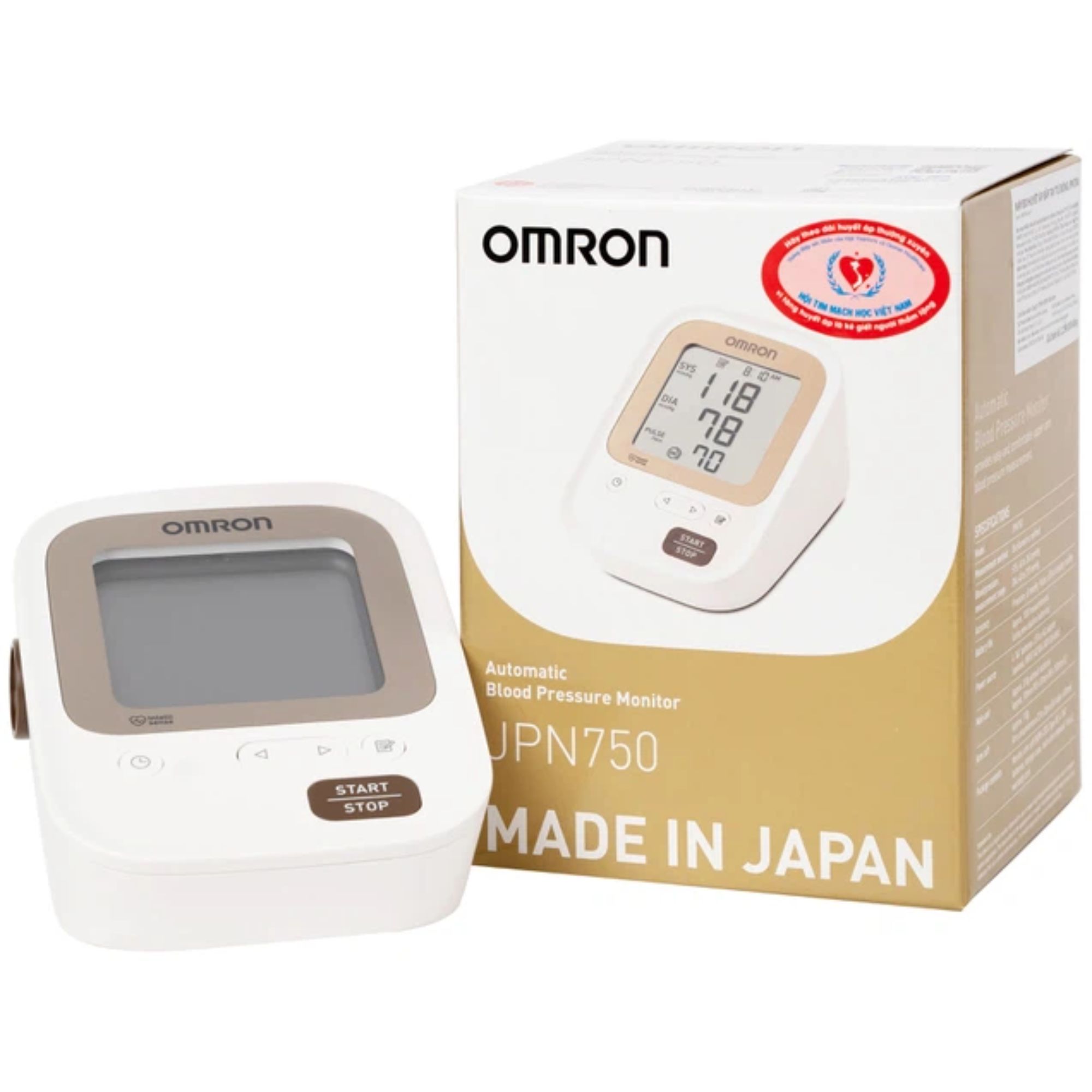 Máy Đo Huyết Áp Tự Động Omron JPN750