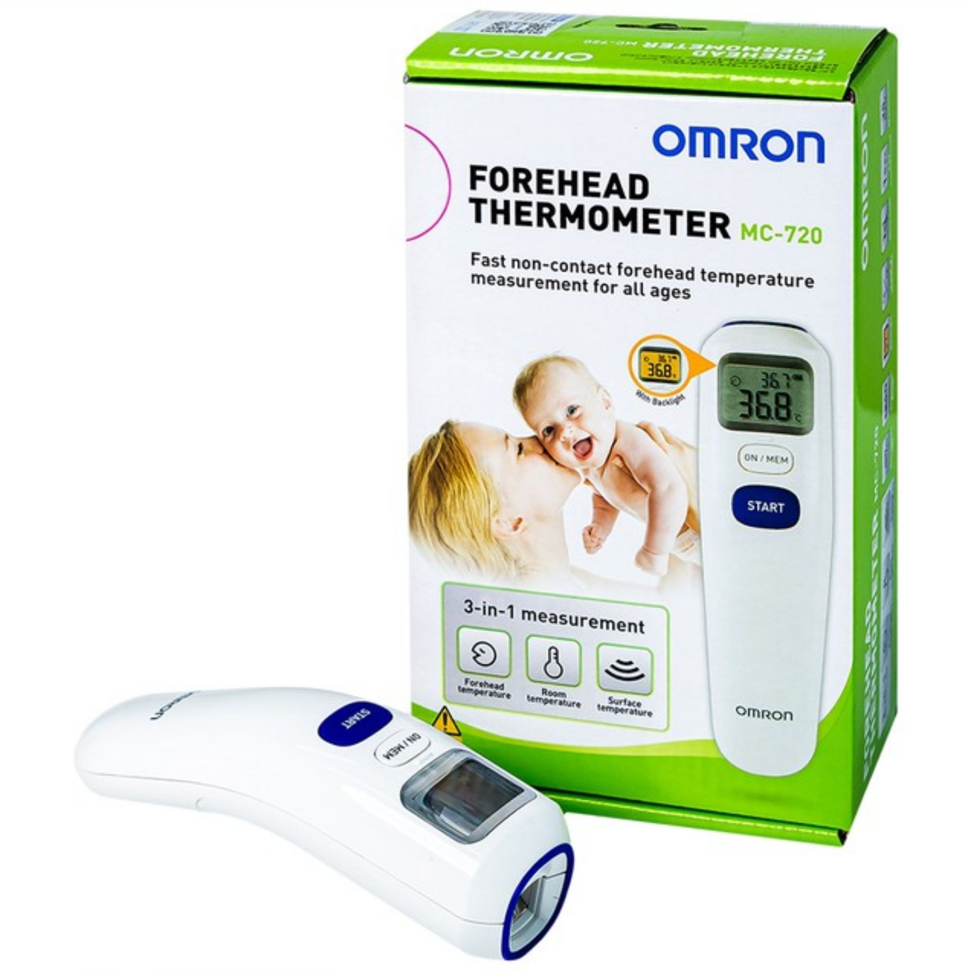 NHIỆT KẾ ĐO TRÁN OMRON MC-720