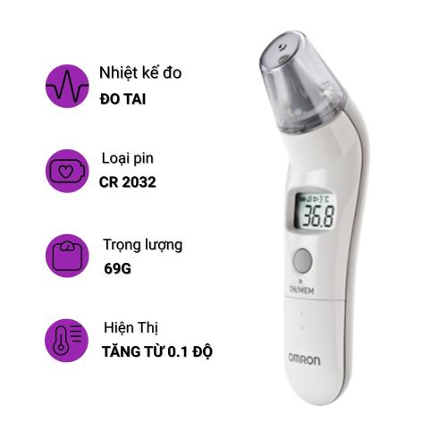 NHIỆT KẾ ĐO TAI OMRON TH839S