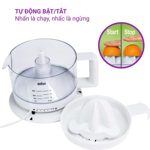 Máy vắt cam BRAUN CJ3000 20W