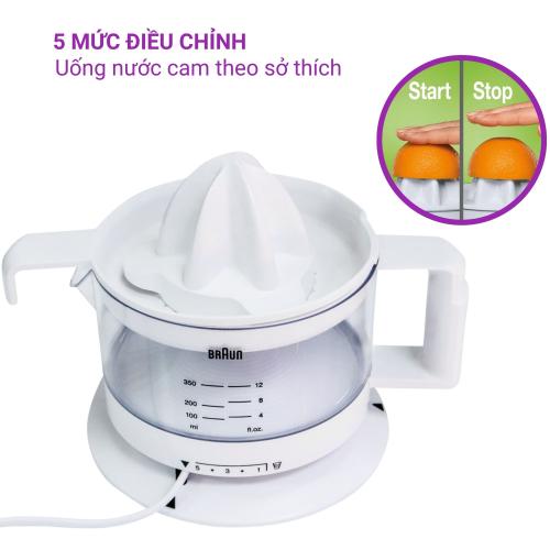 Máy vắt cam BRAUN CJ3000 20W