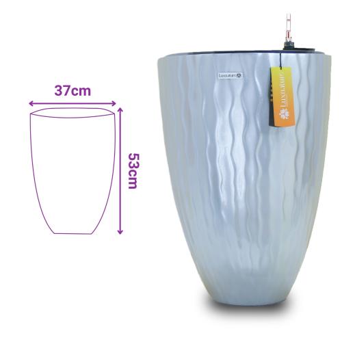 Chậu tự tưới composite Luxnature Amber 1100 LUX 53