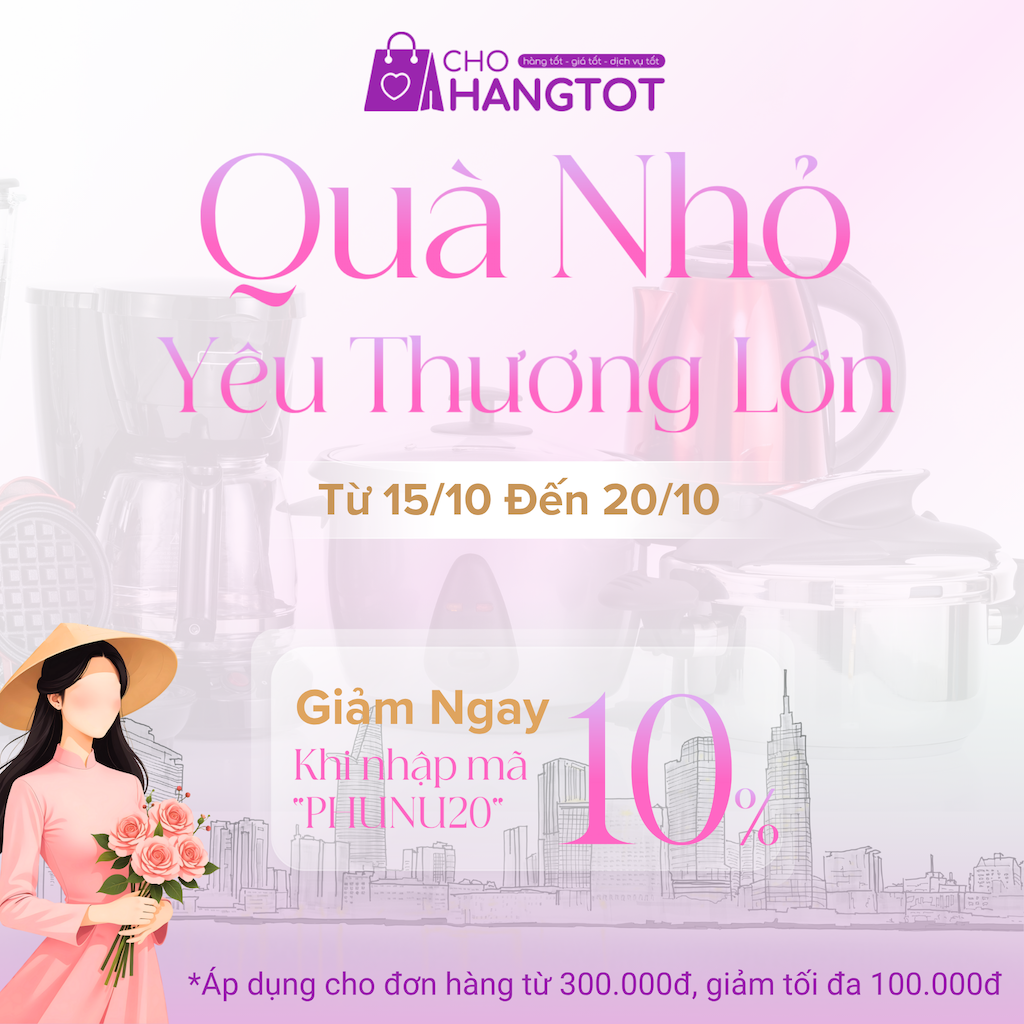 Khuyến mại ngày phụ nữ Việt Nam 20/10