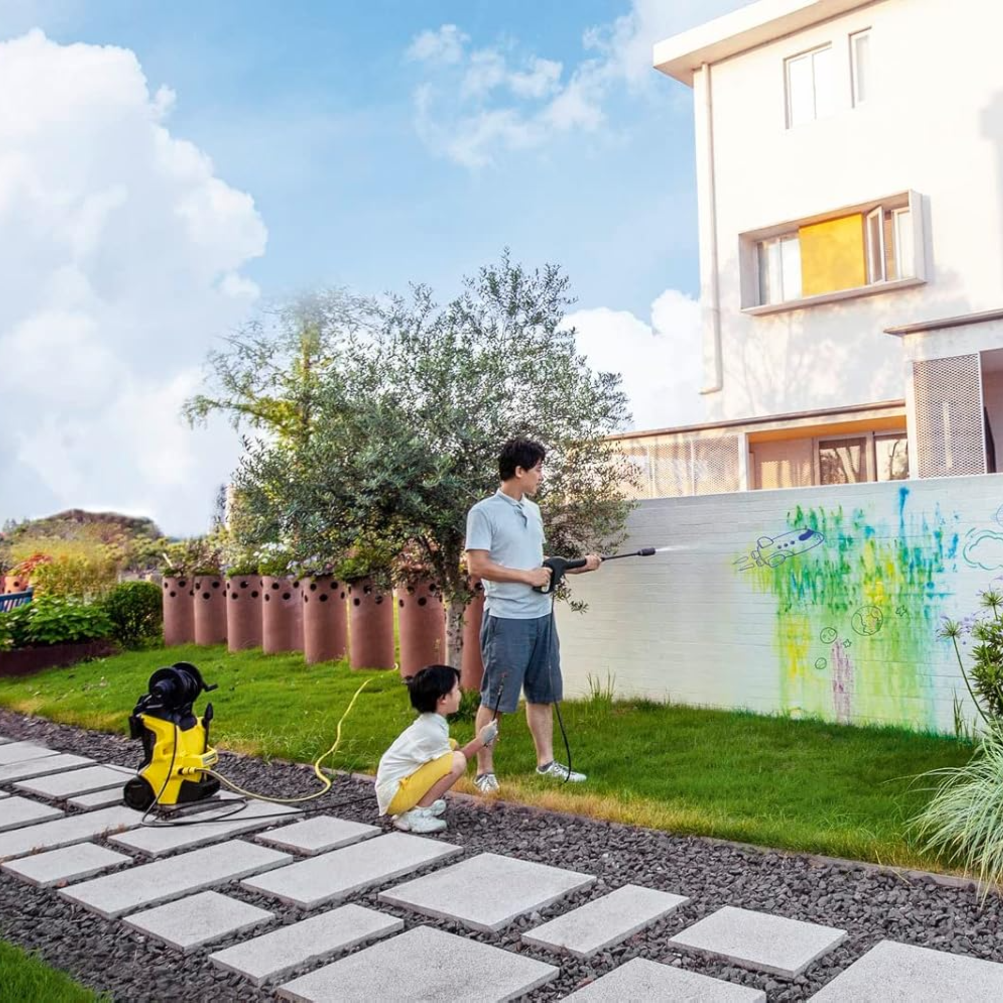 Máy phun xịt rửa xe áp lực cao Karcher K3 Deluxe Premium - 1 603-220 0