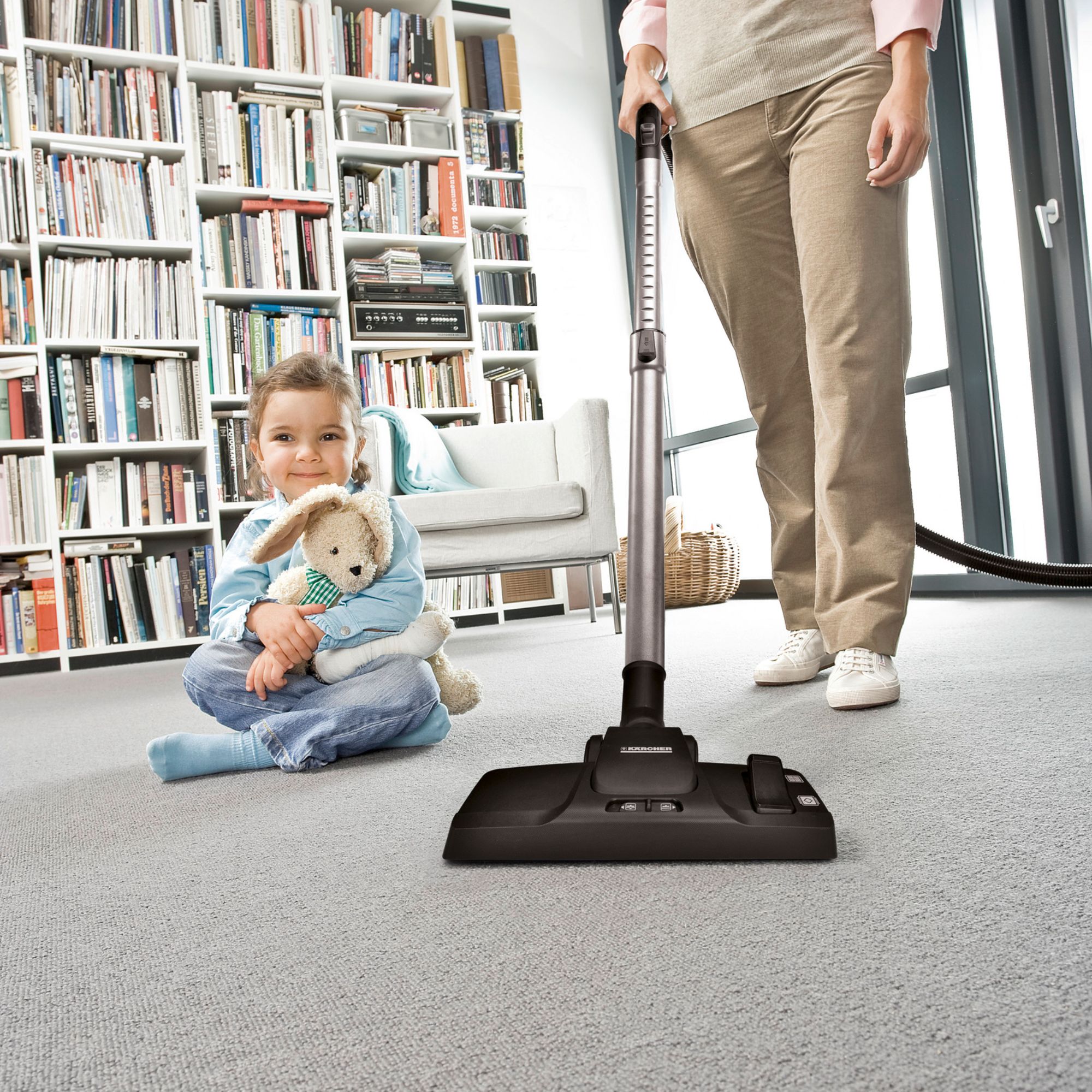 Máy hút bụi gia đình không túi lọc VC3 Plus White - 1 198-050 0