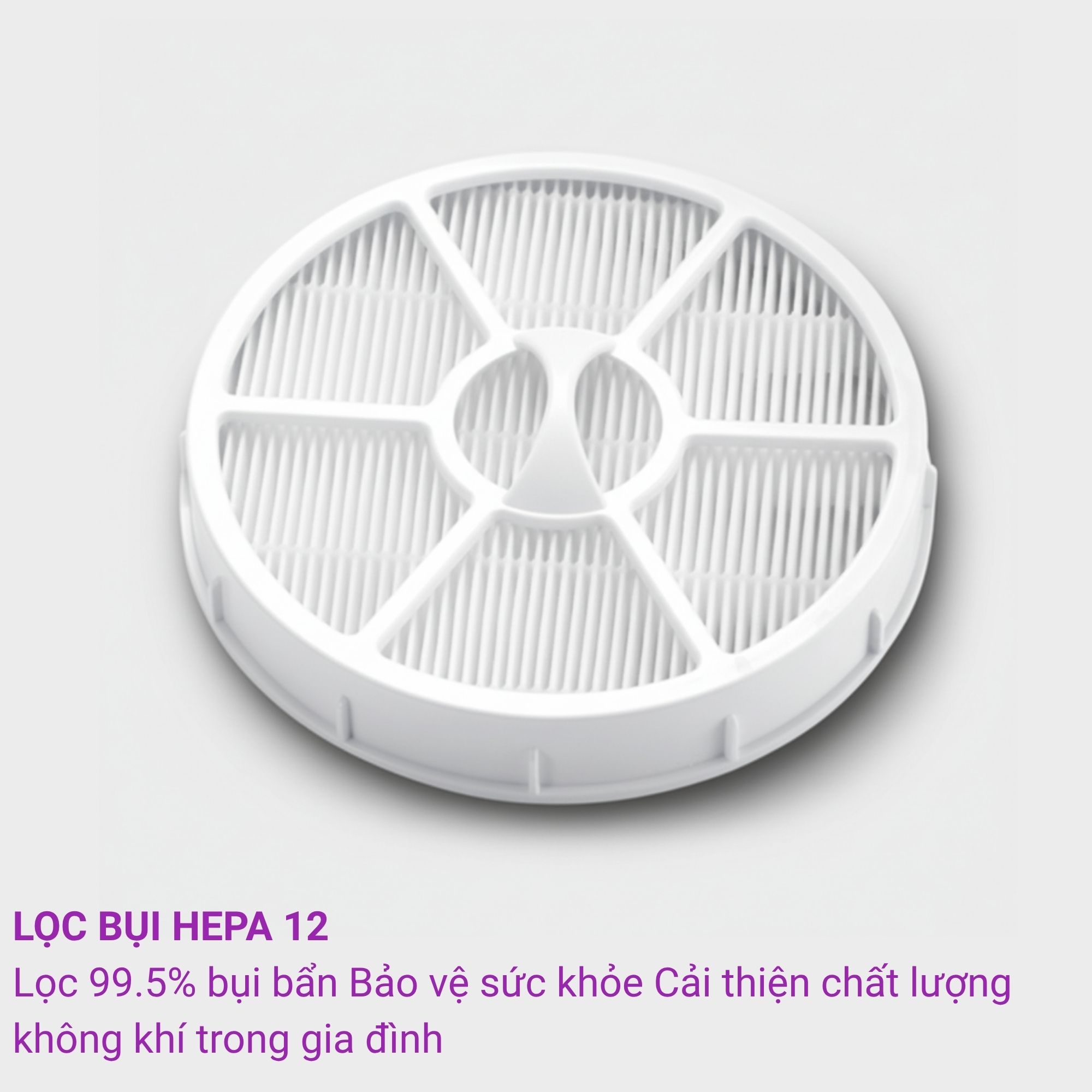 Máy hút bụi gia đình không túi lọc VC3 Plus White - 1 198-050 0