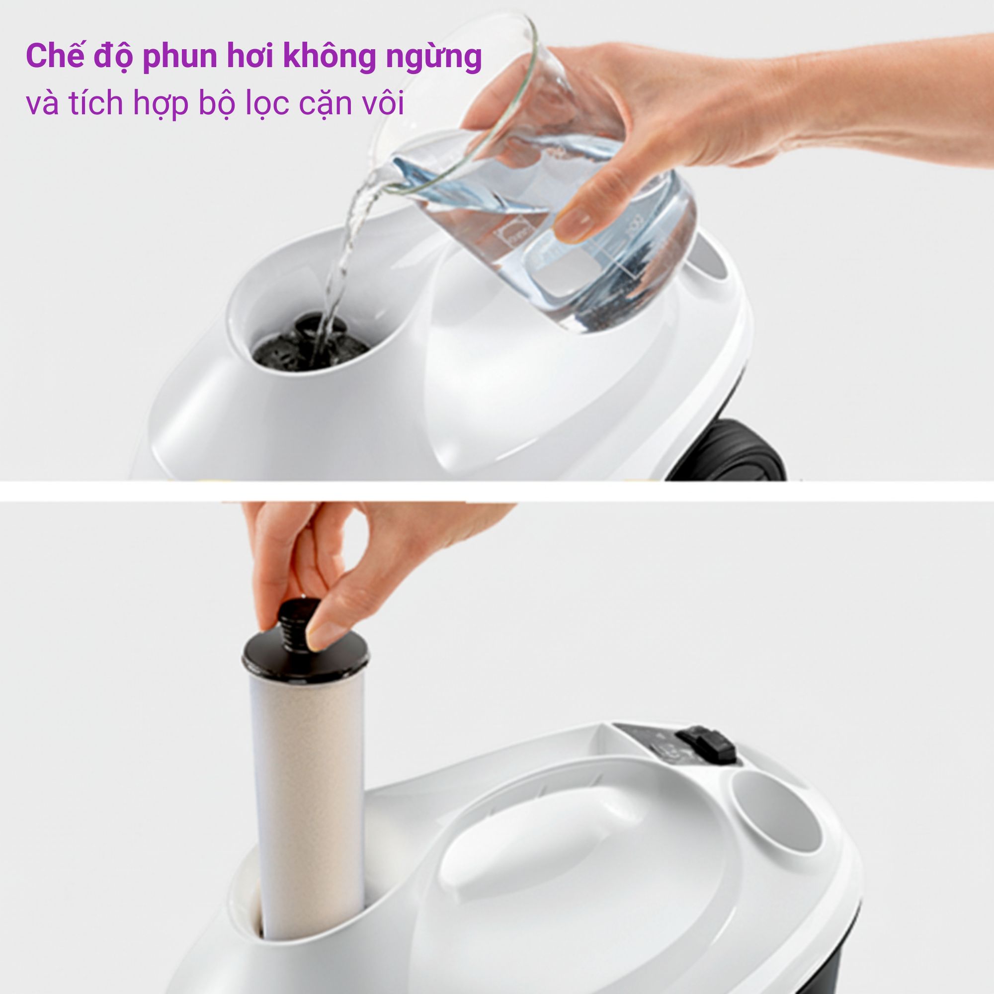 Máy làm sạch bằng hơi nước không hóa chất Karcher SC3 Easyfix - 1 513-650 0