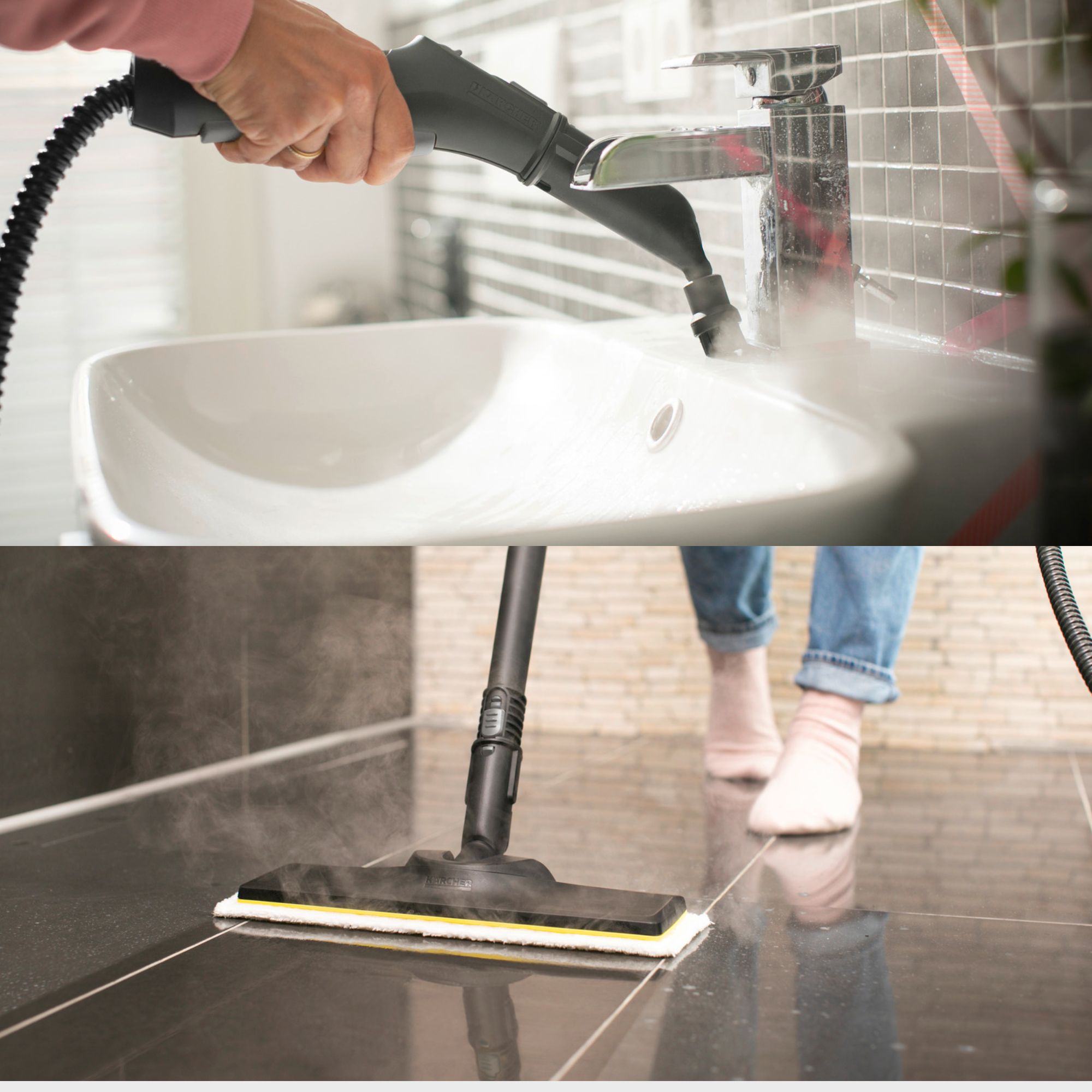 Máy làm sạch bằng hơi nước không hóa chất Karcher SC3 Easyfix - 1 513-650 0