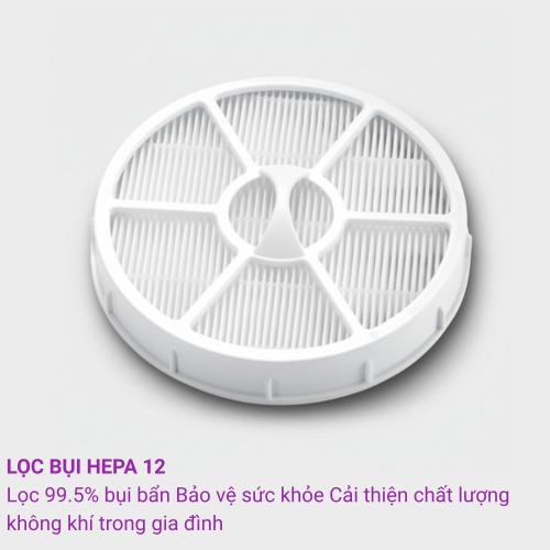 Máy hút bụi gia đình không túi lọc VC3 Plus White - 1 198-050 0