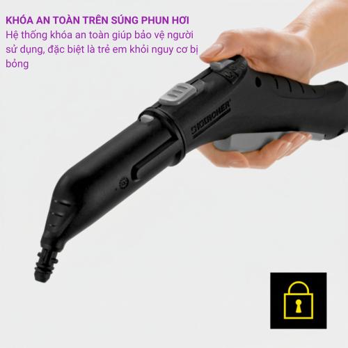 Máy làm sạch bằng hơi nước không hóa chất Karcher SC2 Easyfix - 1 512-600 0