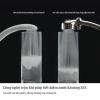Vòi sen tắm mạ có nút dừng kết hợp công nghệ trộn khí Takagi (JSB025BM)