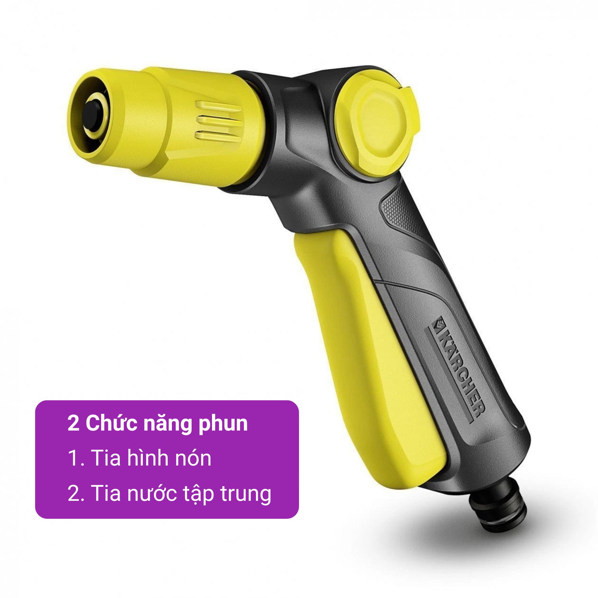 Bộ vòi tưới cây Karcher Đức 2 chức năng - 2 645-289 0