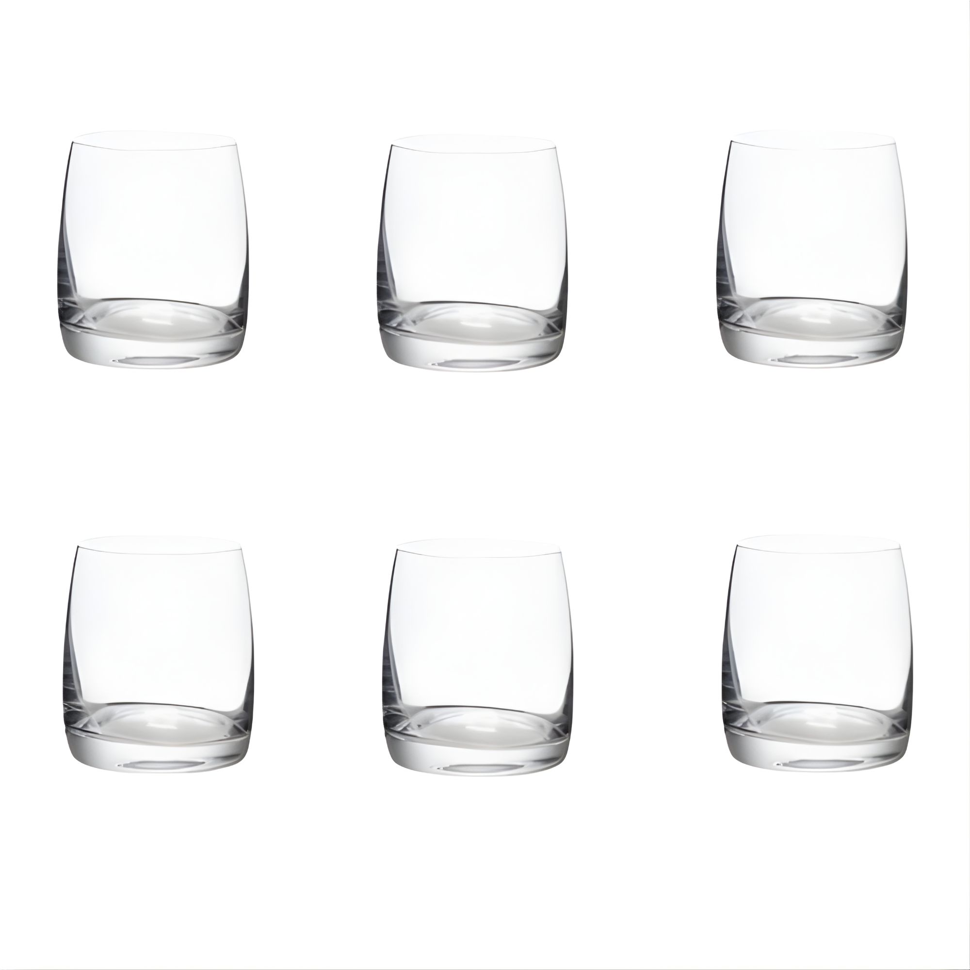 Set 6 Cốc Bohemia Pavo 230ml Thiết Kế Hiện Đại Chất Lượng Pha Lê Không Chì Bền Bỉ