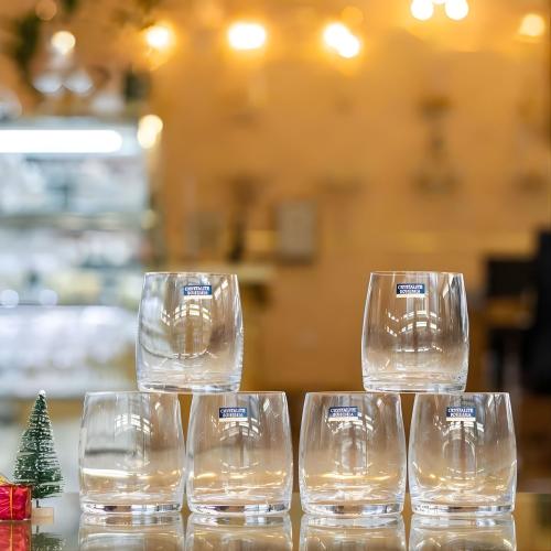 Set 6 Cốc Bohemia Pavo 230ml Thiết Kế Hiện Đại Chất Lượng Pha Lê Không Chì Bền Bỉ