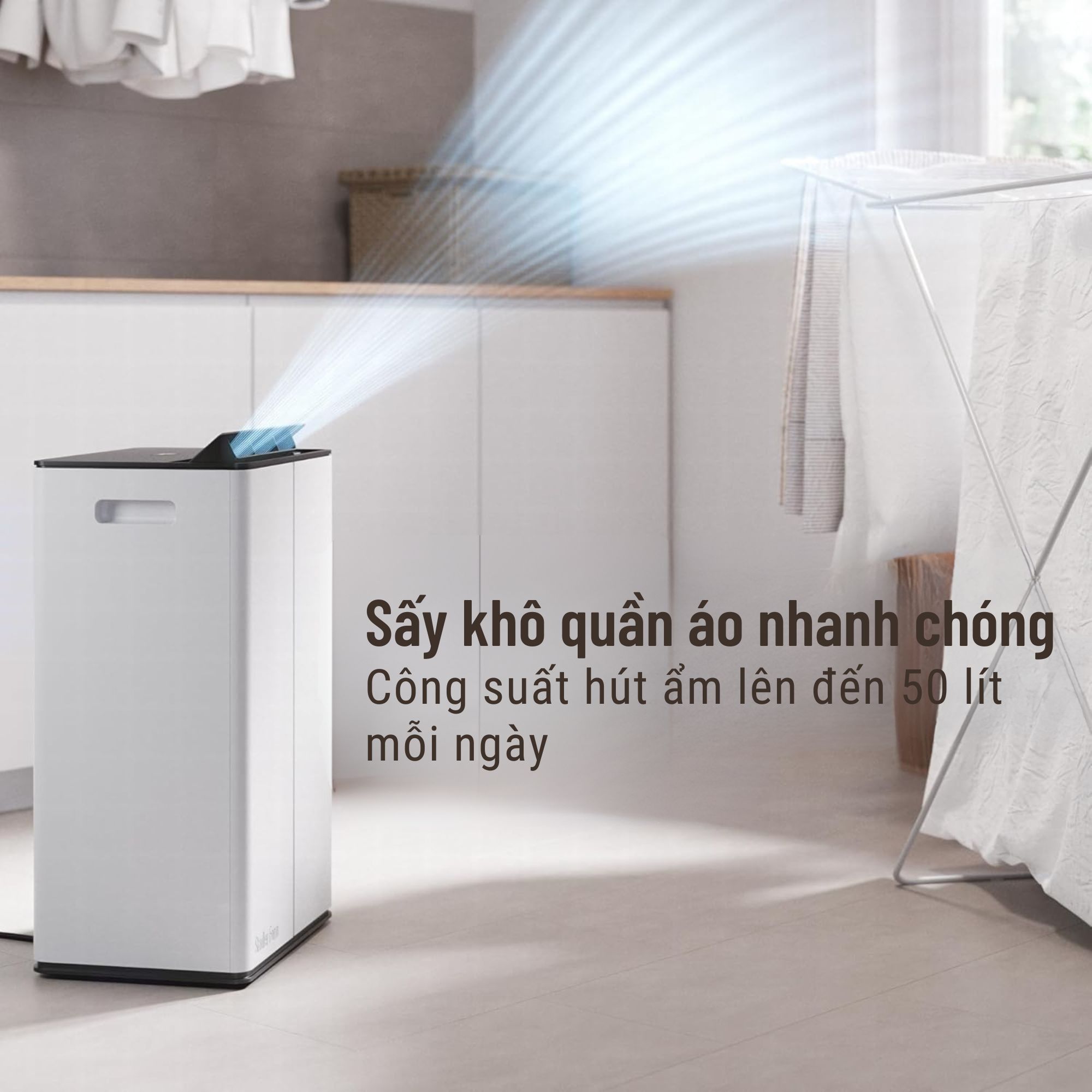 Máy Hút Ẩm Lọc Không Khí Stadler Form Lukas Pro 20L Chìa Khóa Cho Không Gian Sống Lành Mạnh