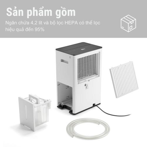 Máy Hút Ẩm Lọc Không Khí Stadler Form Lukas Pro 20L Chìa Khóa Cho Không Gian Sống Lành Mạnh